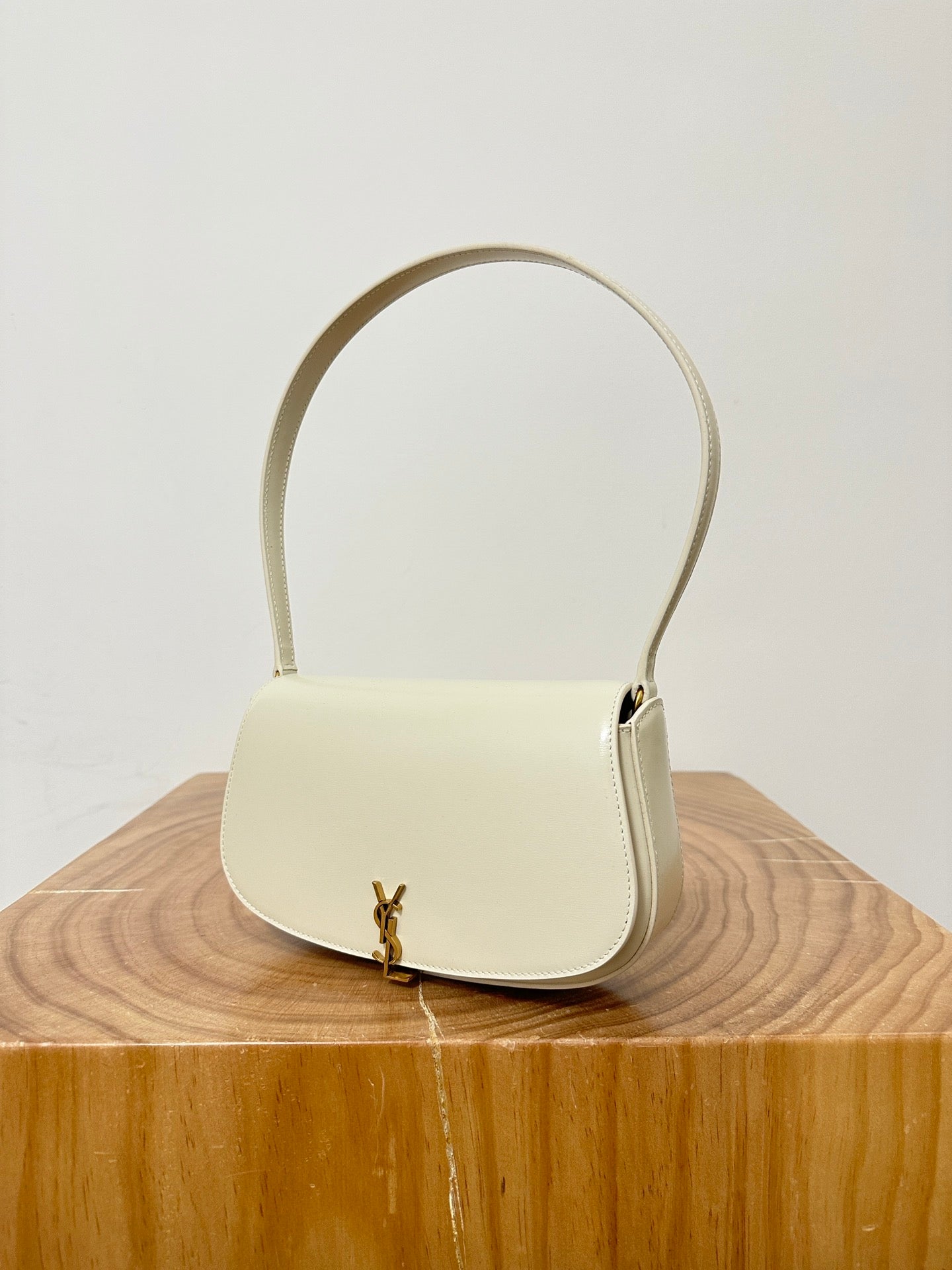 VOLTAIRE 17 WHITE CALFSKIN BAG