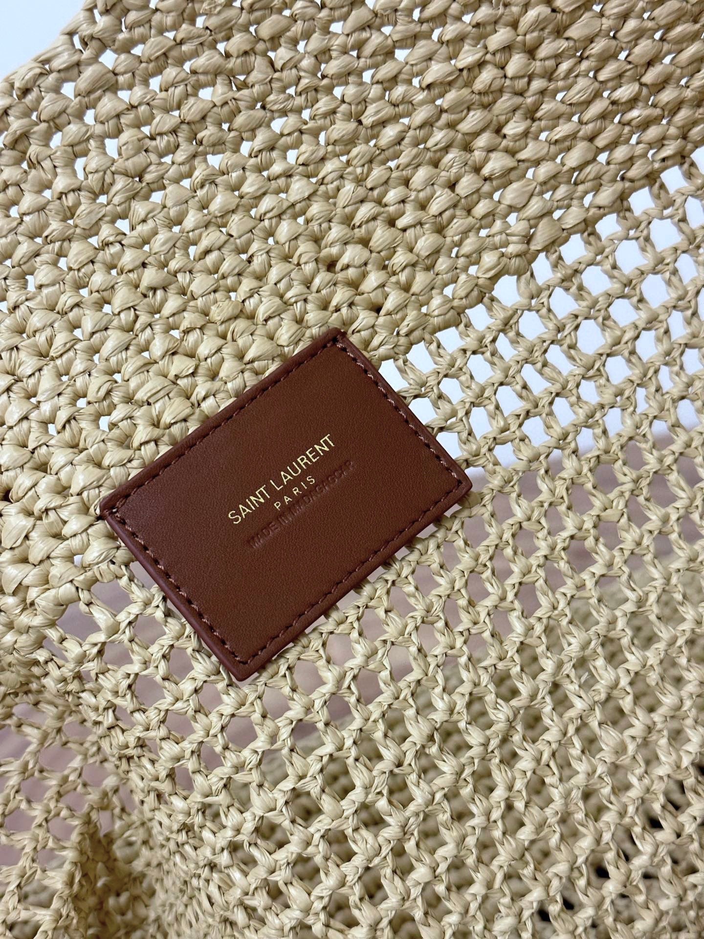 RAFFIA ICARE 55 BEIGE BROWN STRAW